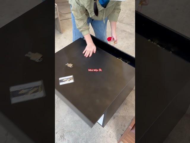 Tủ nhỏ giấu tiền #woodworking #diy #shorts #viralshorts #money #tugiautien #furniture #dogohonai