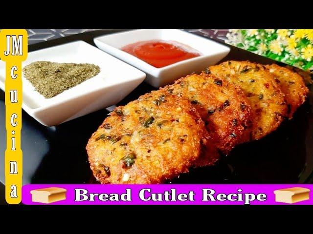 Bread Cutlet Recipe | bread potato cutlet recipe | JM Cucina