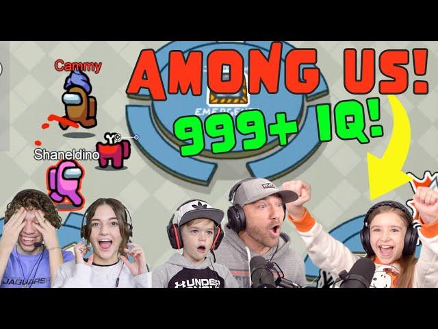 Cammy goes 999+ IQ playing Among Us with Shane & Ash Gaming! New Sopo Squad Playz!