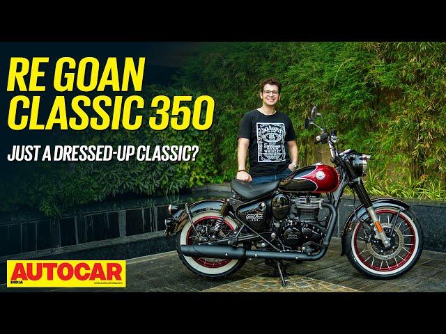 Royal Enfield Goan Classic 350 - A custom bobber without the compromises | First Ride |Autocar India