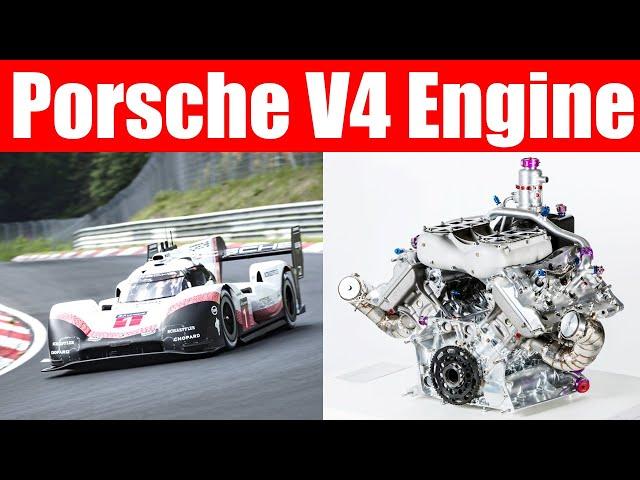 Porsche 919 Evo - 2.0l V4 Engine - The Impressive Engineering in Detail