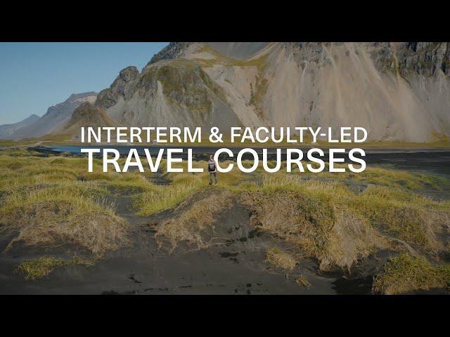 DU Interterm & Faculty Led Travel Courses | University of Denver