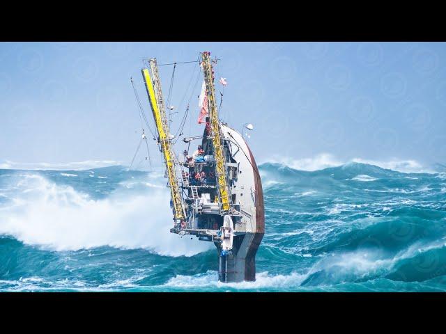 Inside the US Navy FLIP Ship That Turns 90° During Rough Seas