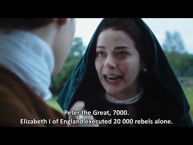 Catherine the Great and her son Paul fight about the imprisoned royals [Ekaterina s02e07]