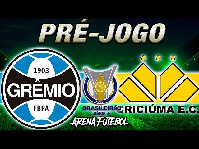 GRÊMIO x CRICIÚMA Campeonato Brasileiro - Narração