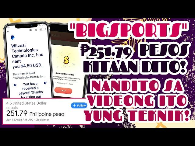 ₱251.79 [GCASH] Big Sports App! | TekniK para Makaipon ng mabilis! | Pagkakakitaan 2023