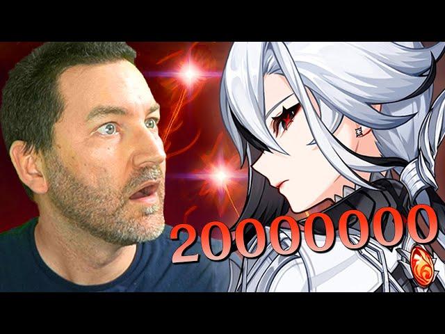 20 MILLION DAMAGE Attempt Broke Me ft Arlecchino | Genshin Impact