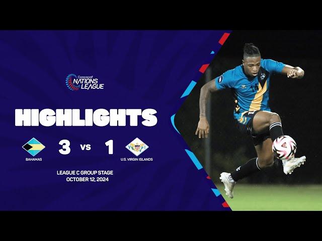 Bahamas vs U.S. Virgin Islands | 2024/25 Concacaf Nations League