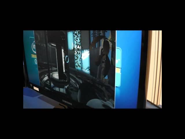Intel HD 4000 integrated graphics Demoed on 3 Screens