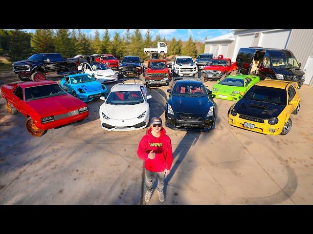 FULL TOUR OF OUR CAR COLLECTION