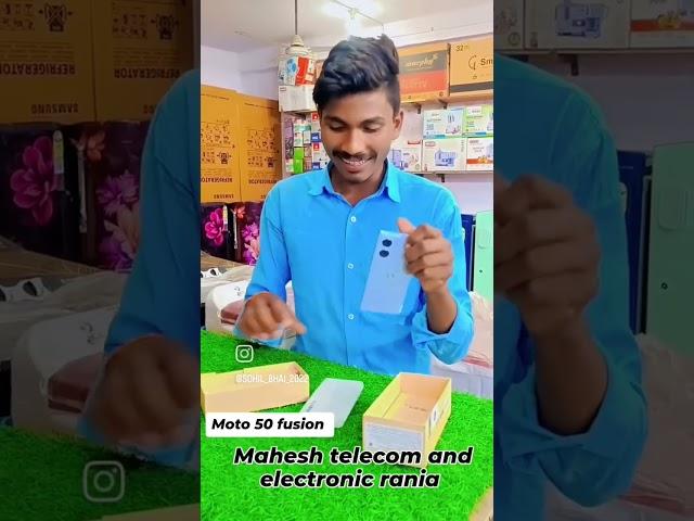 Moto 50 fusion unboxing