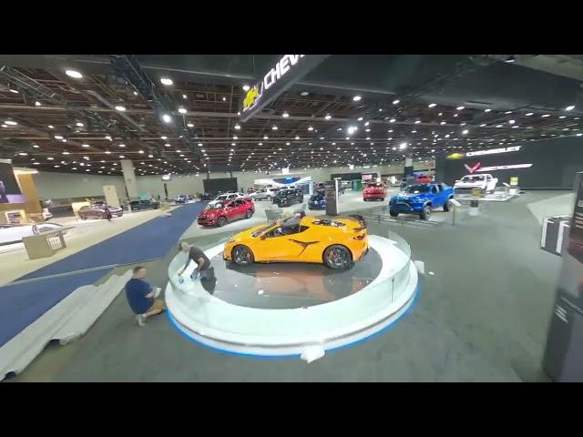 POV: Touring the Detroit Auto Show in a first-person drone