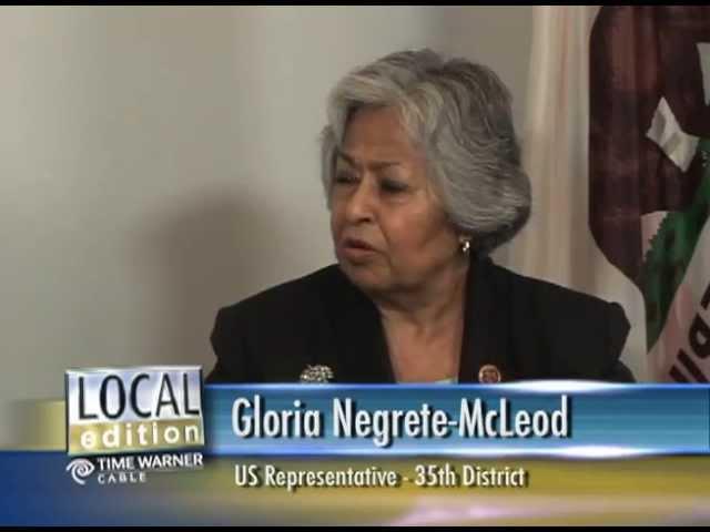 U.S. Representative Gloria Negrete-McLeod - May 2013