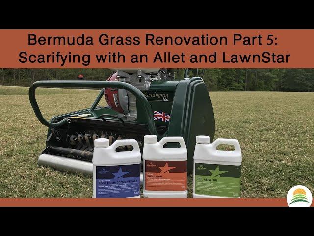 Allett Kensington 20H Scarify + LawnStar Liquids (S1E5)