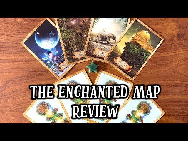 THE ENCHANTED MAP ORACLE CARDS REVIEW  HONEST OPINION & DECK FLIP THROUGH