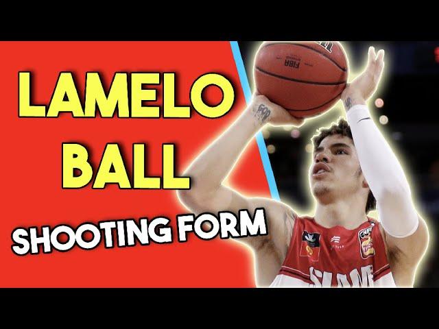 LaMelo Ball Basketball Shooting Form