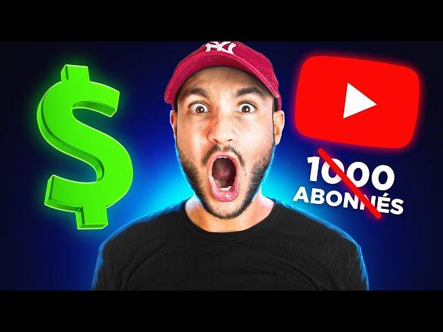 NOUVELLE MONÉTISATION YOUTUBE ! Plus besoin d’avoir 1000 abonnés !