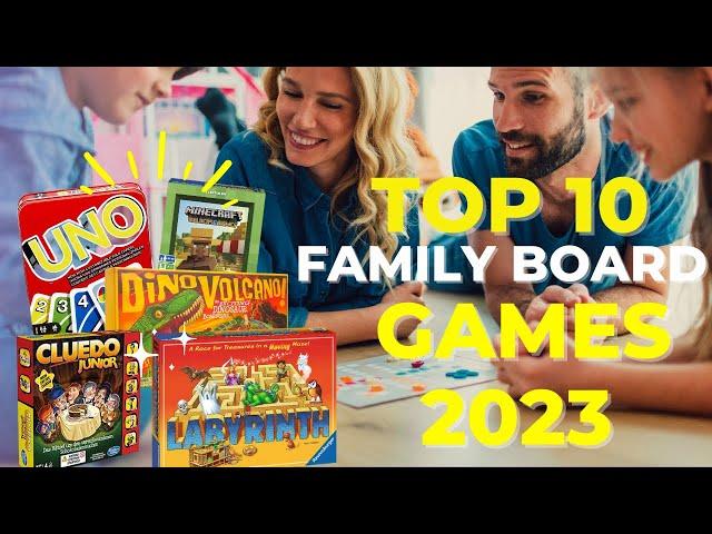 You Won't Believe Our Picks for the Top 10 Family Board Games 2024!