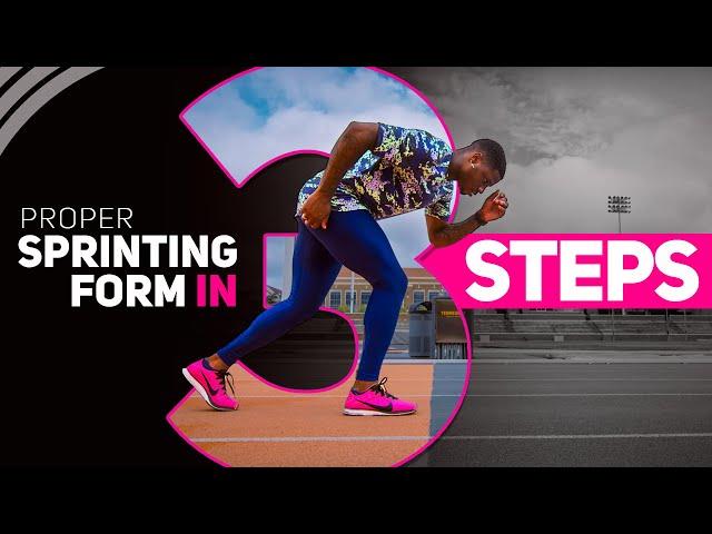 Proper Sprinting Form In 3 Steps