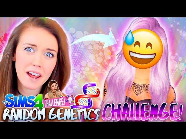 DID WE GET LUCKY?!  - Sims 4 Random Genetics Challenge  - (CAS!)