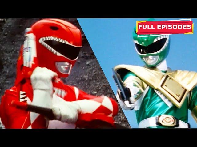 Red Ranger vs EVIL Green Ranger | Mini Movie | Mighty Morphin Power Rangers | Full Episodes