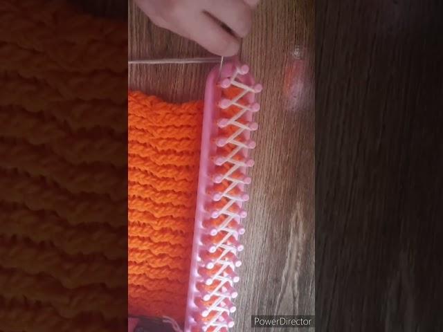loom knitting sweater #shorts #knitting