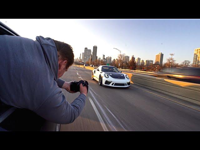 FILMING STORMTROOPER PORSCHE 911 GT3RS IN HEAVY CHICAGO TRAFFIC *ANGRY DRIVERS*