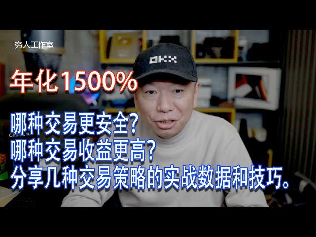 新手不会交易？牛市没钱赚？穷哥今天分享几个自己在欧易实操的几种交易策略晒单，各种交易方法风险不一，利润也有高有低，给大家作为一个投资的策略借鉴。有合约马丁，合约网格，现货网格，多种方法实际数据。