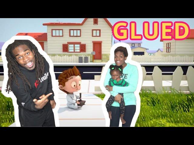 GLUED | (BEST REACTION)