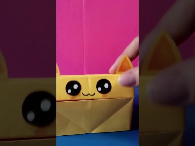 ORIGAMI paper box #shorts                     #papercraft