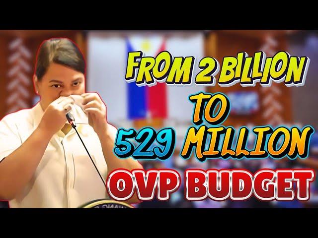 KONGRESO BINAWASAN PA ANG BUDGET NI SARA ?