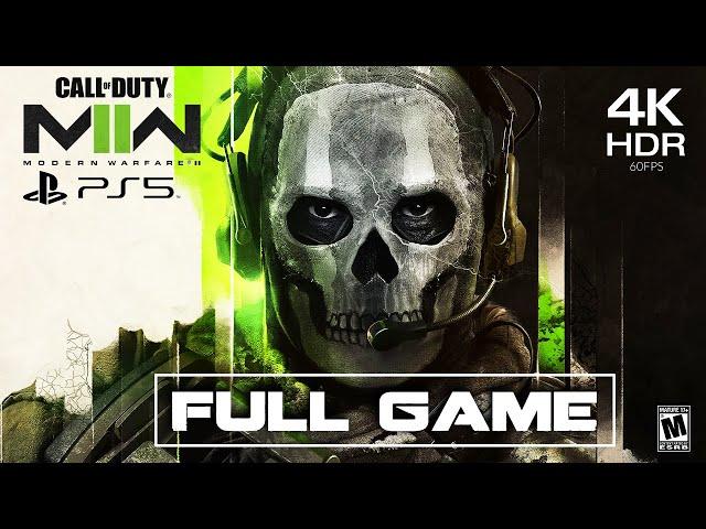 CALL OF DUTY MODERN WARFARE 2- PS5 Full Gameplay Walkthrough (Full Game ) [4K 60FPS HDR]