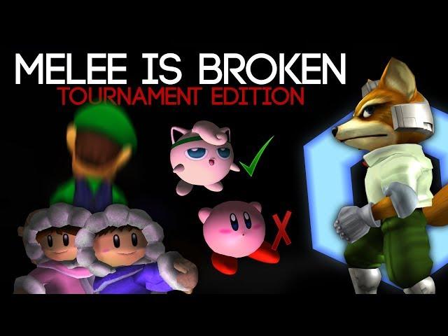 Melee is Broken: Tournament Edition