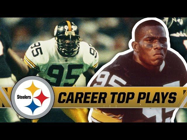 Greg Lloyd Terrorized Offenses in NFL | Pittsburgh Steelers Top Plays