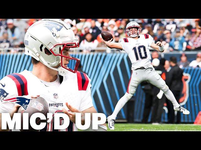 MIC'D UP: Drake Maye Leads Patriots to Big Win vs. Bears | New England Patriots NFL Week 10