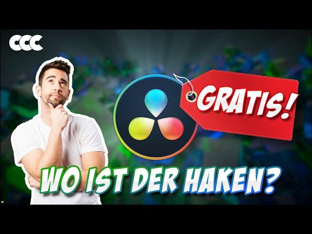 Davinci Resolve ist gratis - Wo ist der Haken?