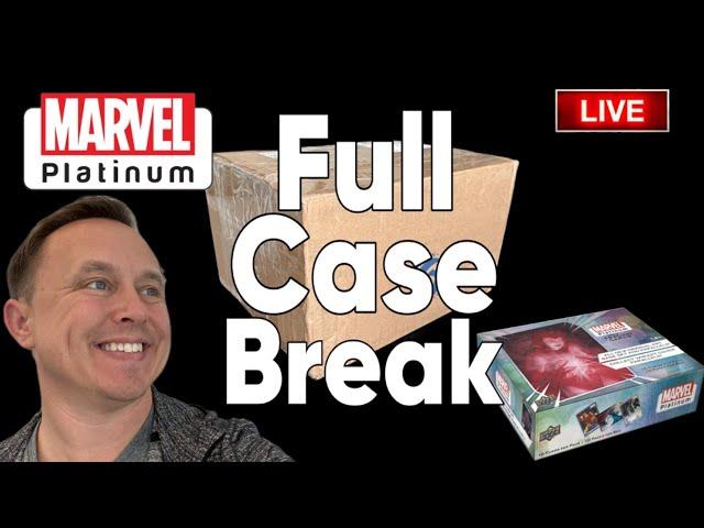 Full Character Case Break | Marvel Platinum Trading Cards