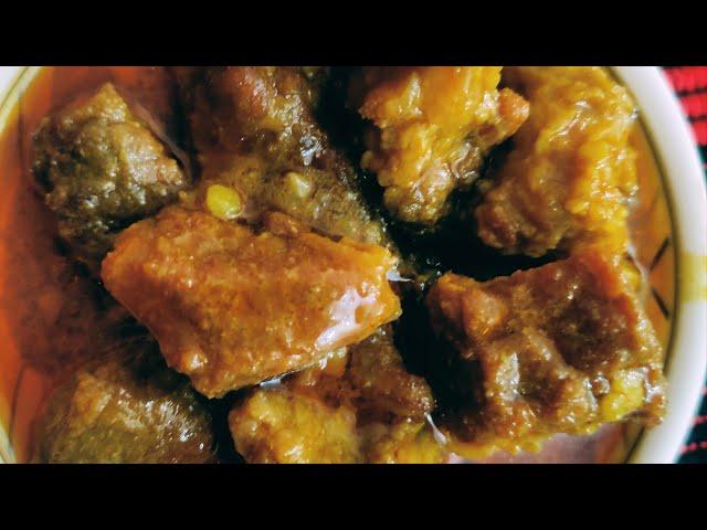 সবচেয়ে সহজ রেসিপিতে গরুর মাংস রান্না করলাম ️#Beefcurry #food