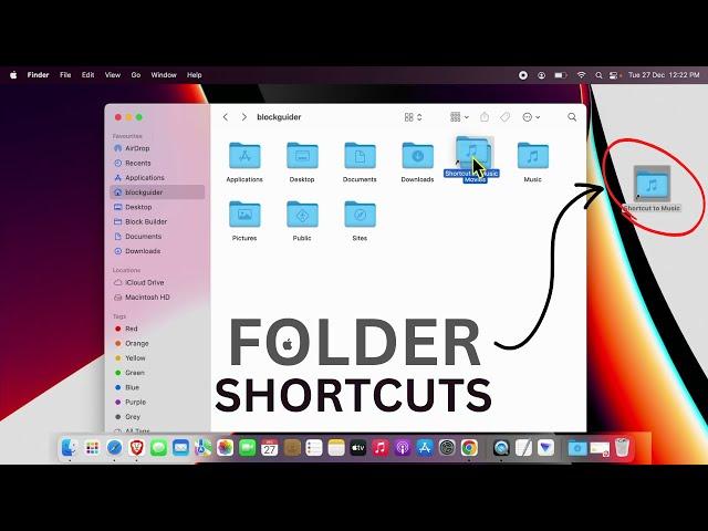 How to Create Folder Shortcuts on Mac? | macOS Folder Shortcut on Desktop & in Finder