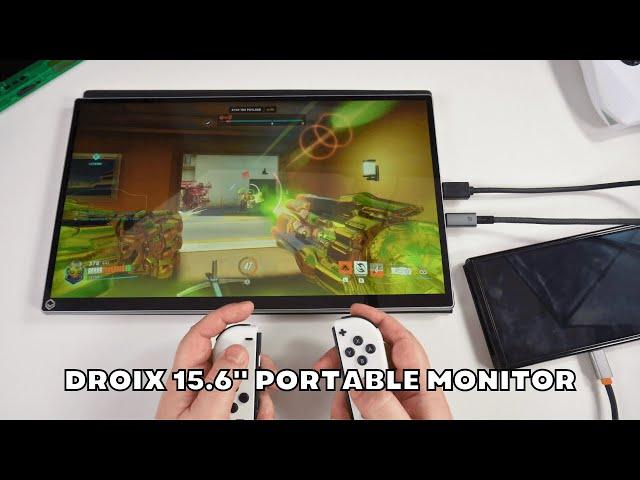 Why the DroiX 15: 4K Portable Monitor with Touchscreen is a Game-Changer