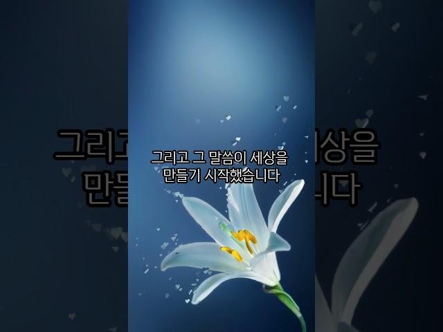 “빛이 있으라!” 단 한 마디로 시작된 세계｜창세기 1장 #성경요약 #기독교유튜브