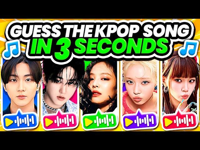 Guess 60 KPOP SONGS in 3 Seconds  The Most Popular 2024 Kpop Songs  - KPOP QUIZ 2024