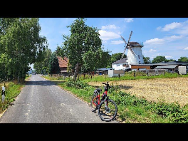 Eine schöne Fahrradtour - Mit dem Pedelec von Ostbüren zur Hilbecker Windmühle