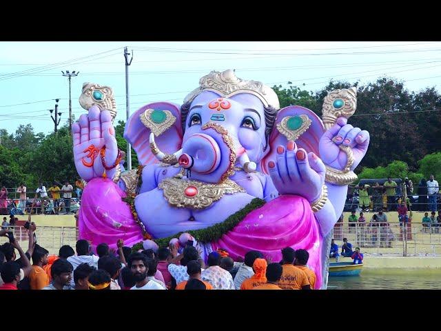 Kurnool Big Ganesh Nimajjanam 2024 | Ganpati visarjan 2024 | Ganesh immersion 2024 In River