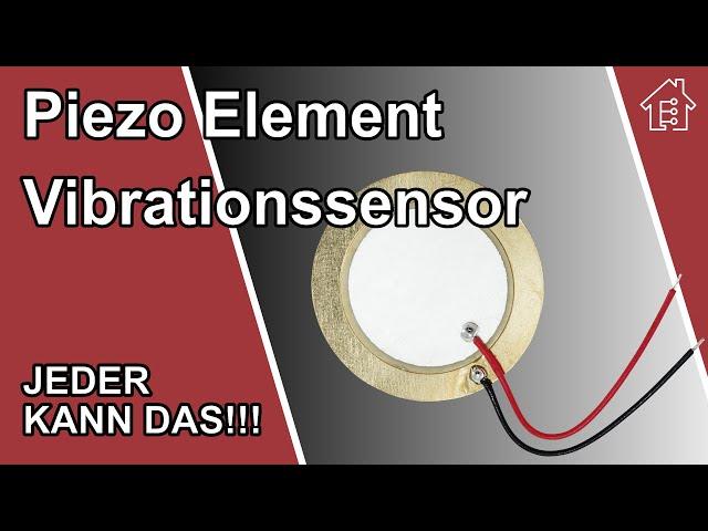 Piezo Vibrationssensor, einfach erklärt! | #EdisTechlab