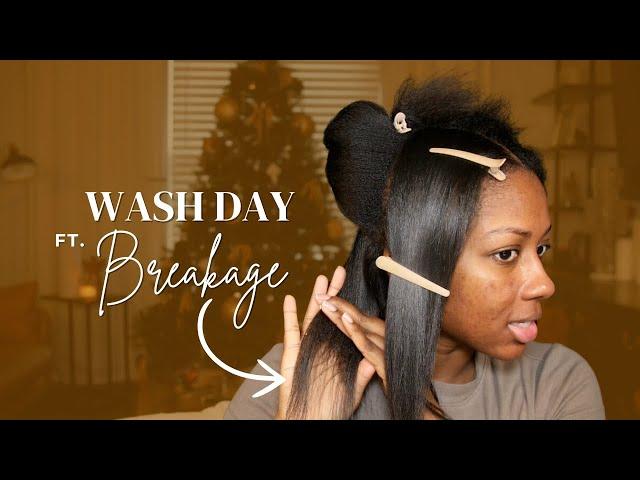 Wash Day | I Have Breakage! | Niara Alexis