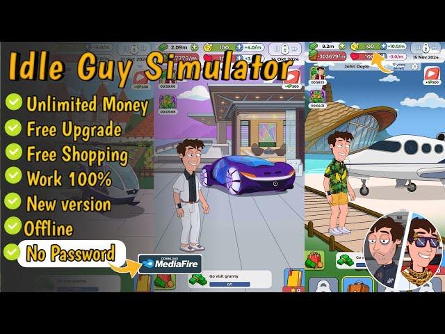 Idle Guy Life Simulator MOD APK (Unlimited Money, Free Shopping) Latest Version 2025!