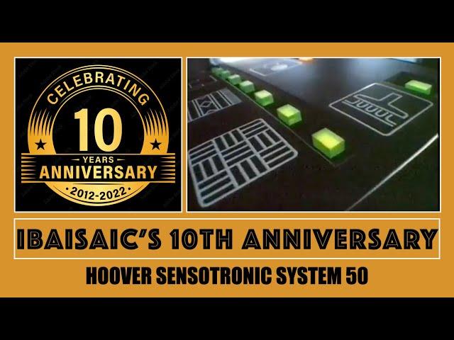 10 Years Of ibaisaic! Hoover Sensotronic Total System 50 Unboxing