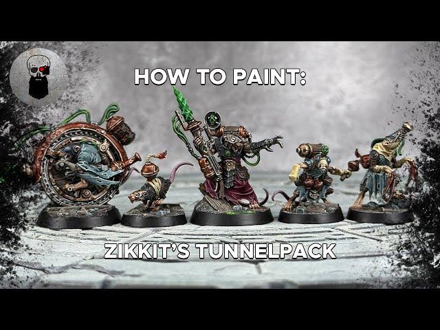 Contrast+ How to Paint: Zikkit's Tunnelpack