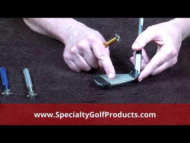 How to Regroove your Irons with the 6 Head Groove Sharpener